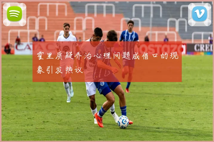 霍里质疑乔治心理问题成借口的现象引发热议